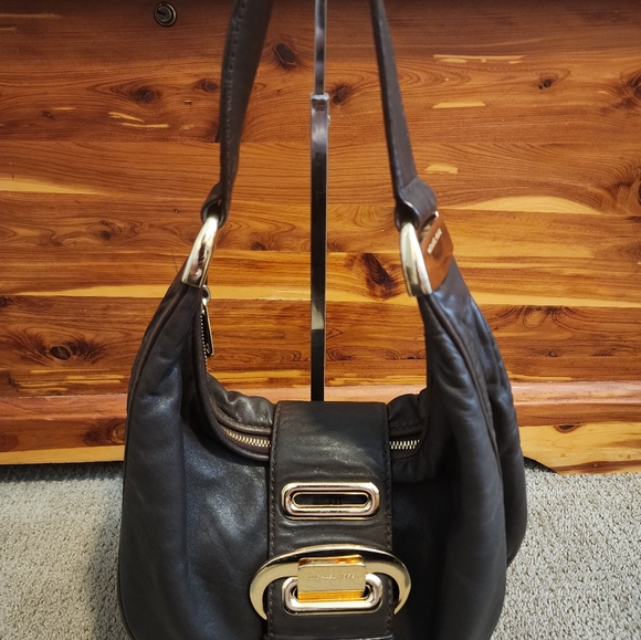Michael Kors Brown Soft Leather Morgan Hobo Purse - Picture 3 of 12